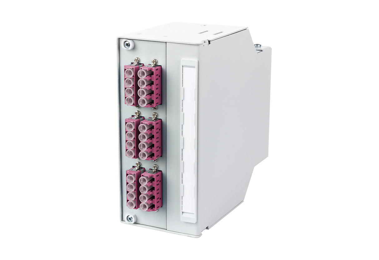METZ CONNECT LWL-Patchpanel 6f OM4 15024A07906-E Hutschiene max:6f