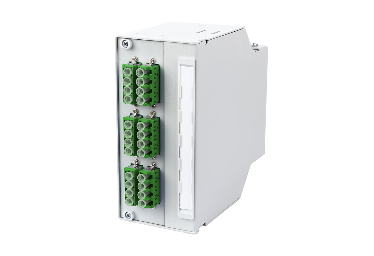 METZ CONNECT LWL-Patchpanel APC 6f LC-Q 15024A07A06-E Hutschiene OS2 max:6f
