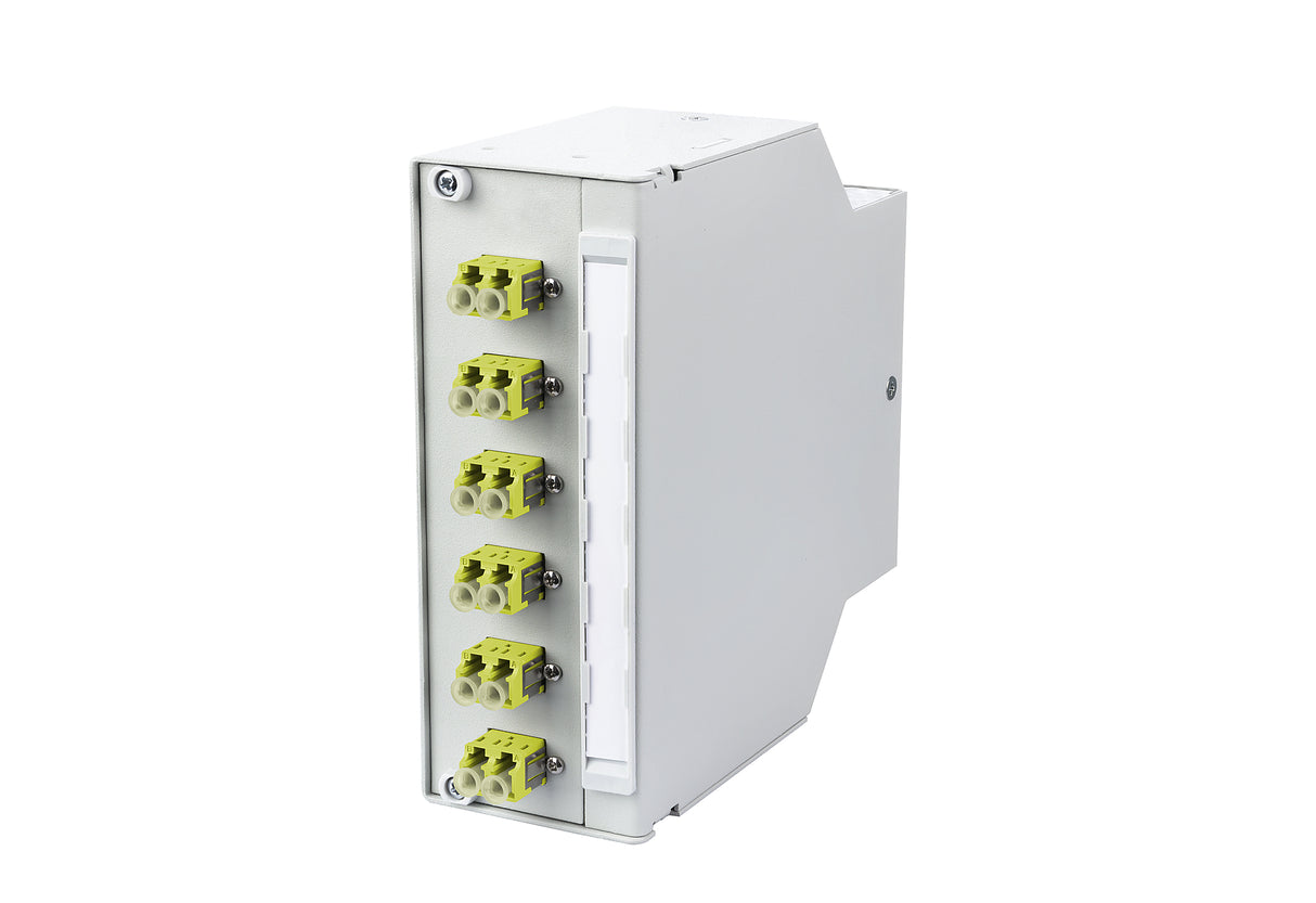 METZ CONNECT LWL-Patchpanel 6f LC-D OM5 15024A07M06-E Hutschiene max:6f