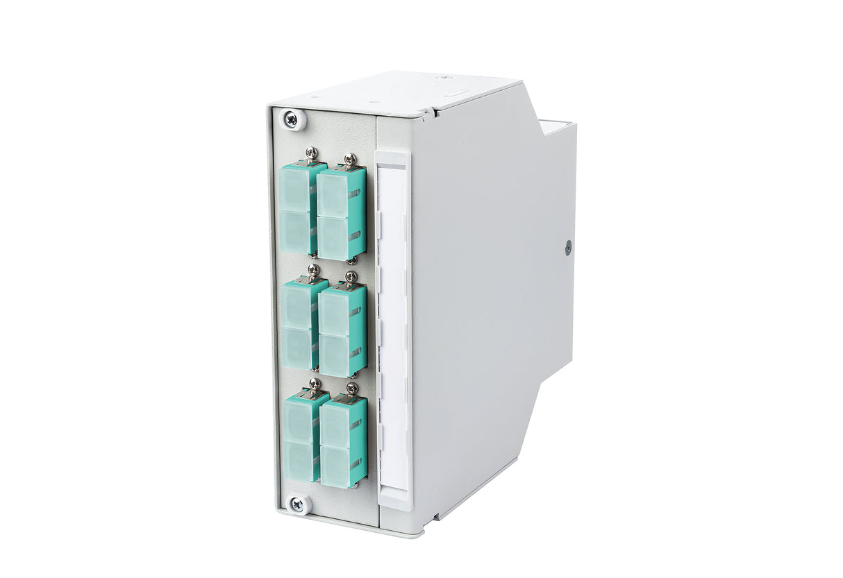 METZ CONNECT LWL-Patchpanel 6f SC-D OM3 15024A0BA06-E Hutschiene max:6f