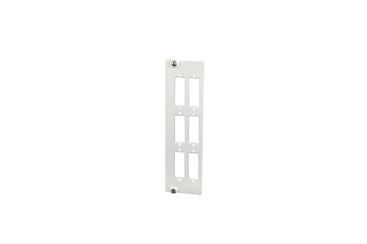 METZ CONNECT LWL-Frontplatte leer SC-D 15024A5200-E Hutschiene max:6f