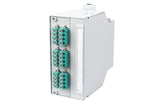 METZ CONNECT LWL-Patchpanel 6f LC-D OM3 15024A57806-E Hutschiene m.Pigtails