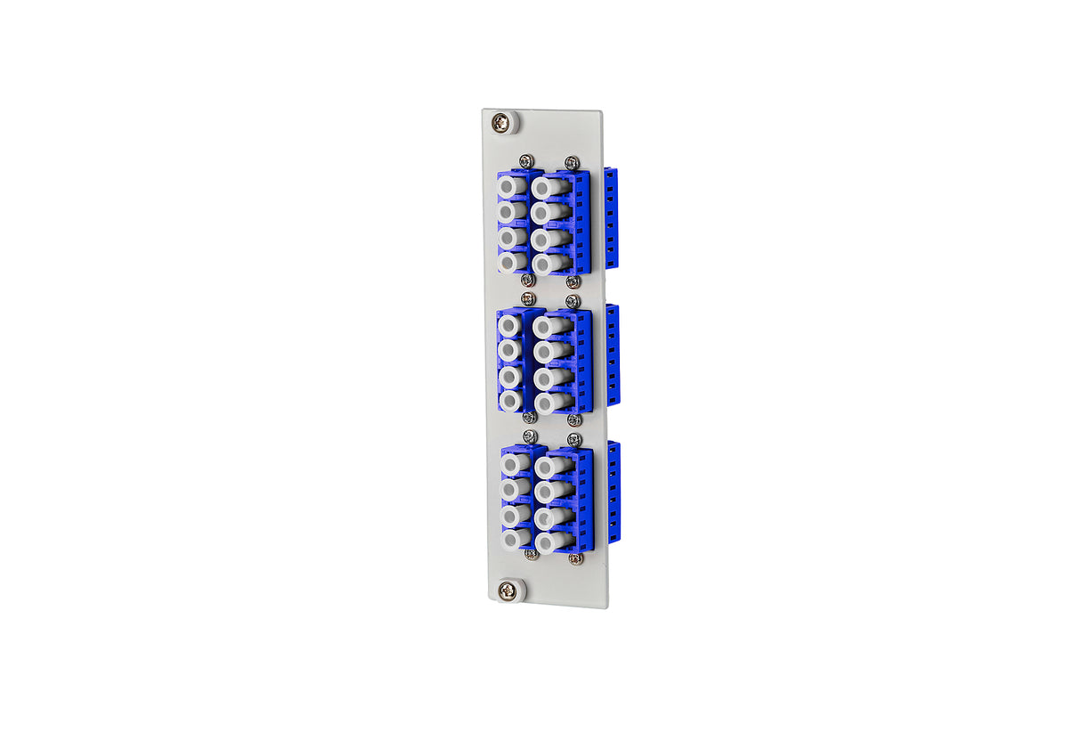 METZ CONNECT LWL-Patchpanel 6f LC OS2 15024A7106-E Hutschiene max:6f