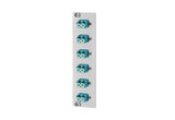 METZ CONNECT LWL-Frontplatte 6f LC-D OM3 15024A7706-E Hutschiene max:6f