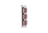 METZ CONNECT LWL-Frontplatte 3f LC OM4 15024A7903-E Hutschiene max:6f