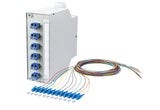 METZ CONNECT LWL-Patchpanel 6f LC-D OS2 15024A974060E Hutschiene m.Pigtails