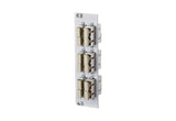 METZ CONNECT Schrank-Frontplatte 3HE ST 15024AC206-E B35,3xH182,9mm pulverbesch
