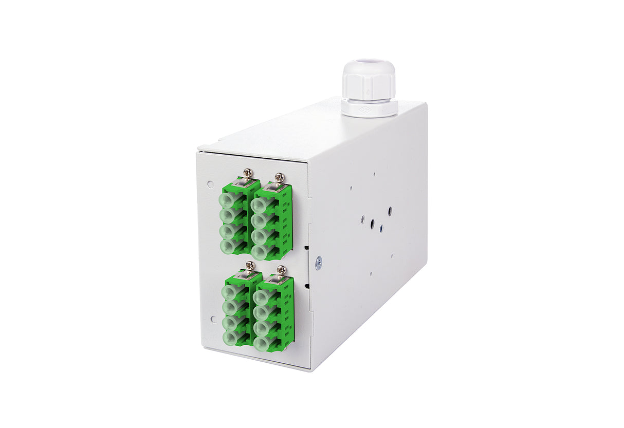 METZ CONNECT LWL-Patchpanel APC 4f LC-Q 15024K07A04-E Hutschiene OS2 max:4f