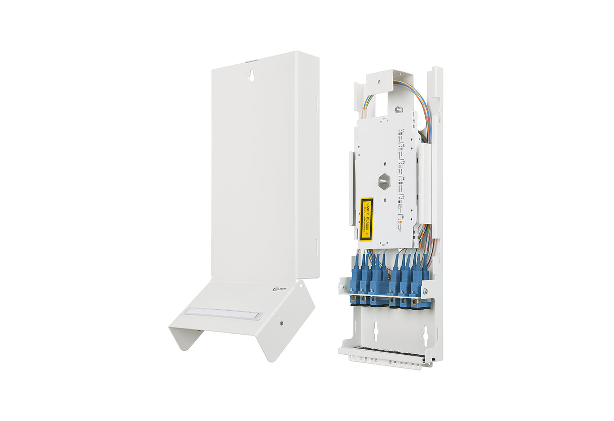 METZ CONNECT LWL-Patchpanel 6f Wandmont 150309E206-E SC-D OS2 m.Pigtails max:6f