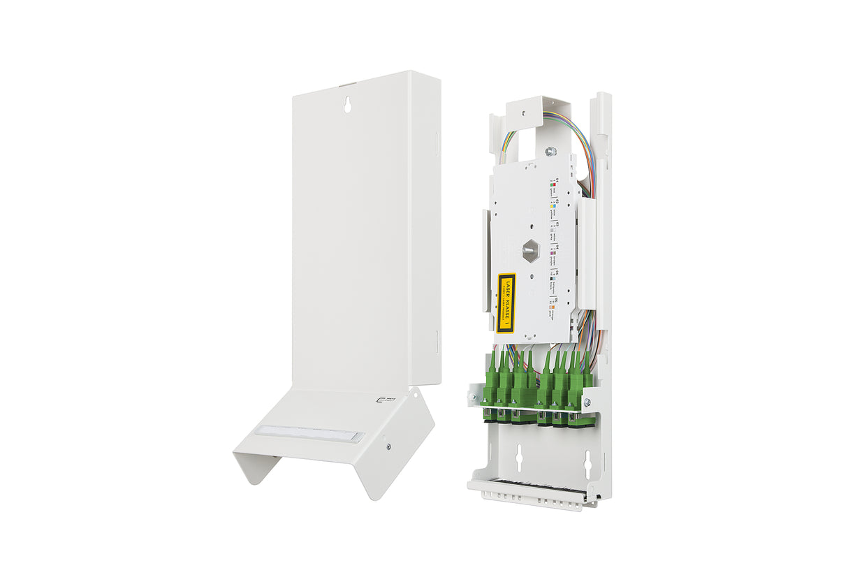 METZ CONNECT LWL-Patchpanel APC 6f SC-D 150309F206-E Wandmont OS2 m.Pigtails
