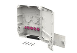 METZ CONNECT LWL-Patchpanel 9f Wandmont 15036007509-E LC-D OM4 max:9f