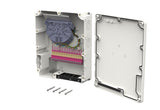 METZ CONNECT LWL-Patchpanel 18f Wandmont 15036C71D18-B SC OM4 m.Pigtails max:18f