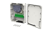 METZ CONNECT LWL-Patchpanel APC 18f SC 15036C91A18-B Wandmont OS2 m.Pigtails