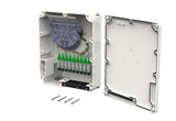 METZ CONNECT LWL-Patchpanel APC 9f OS2 15036C95F09-B Wandmont E2000c max:9f