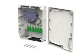 METZ CONNECT LWL-Patchpanel APC 12f LC-D 15036C97612-B Wandmont OS2 m.Pigtails