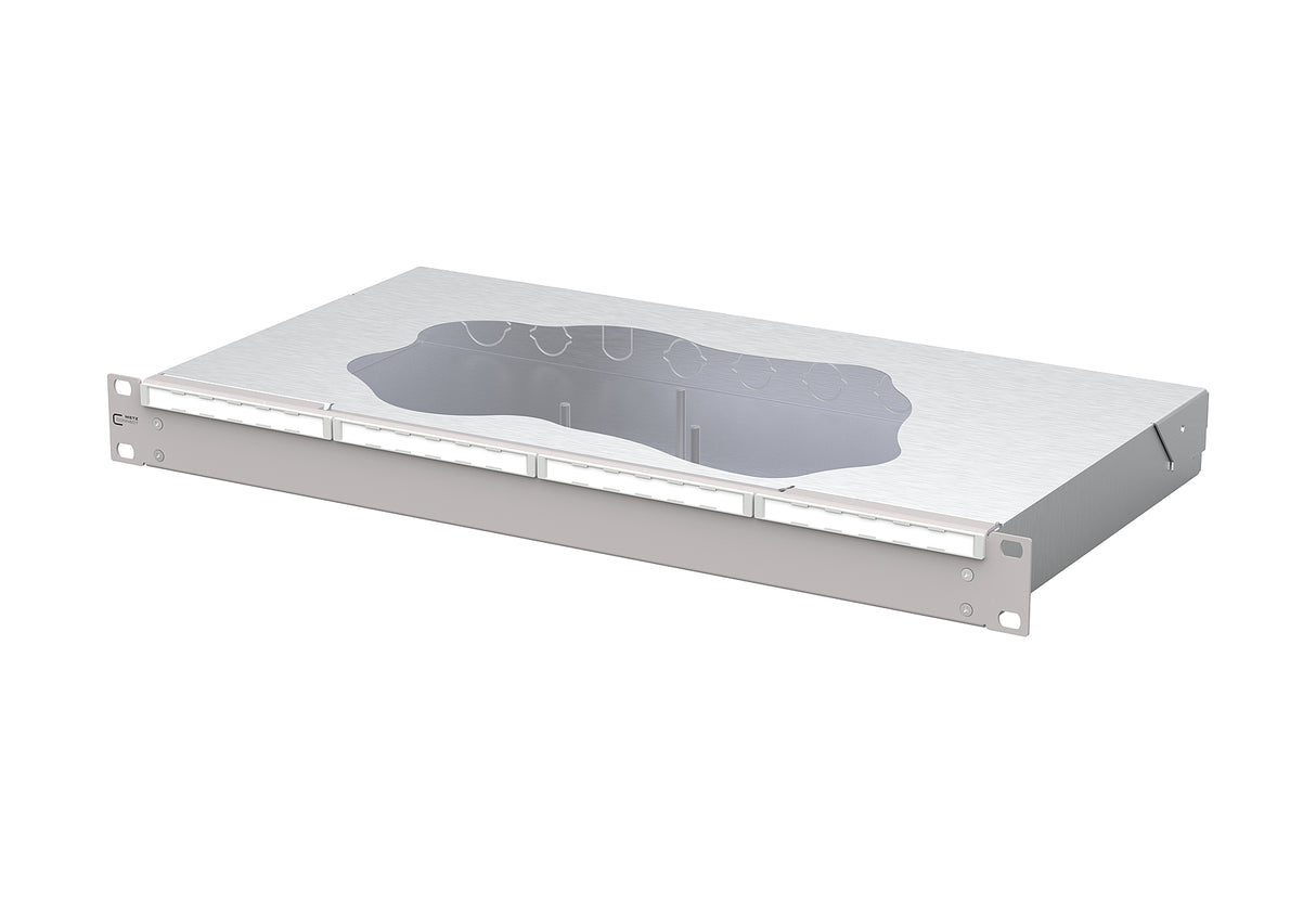 METZ CONNECT LWL-Patchpanel leer 1504500000-E 482,6mm(19), 1HE