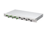 METZ CONNECT LWL-Patchpanel APC 6f E2000 1504505906-F 482,6mm(19), 1HE OS2