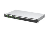 METZ CONNECT LWL-Patchpanel APC 6f LC-D 1504507606-C 482,6mm(19), 1HE OS2