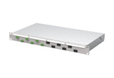 METZ CONNECT LWL-Patchpanel APC 6f LC-D 1504507606-F 482,6mm(19), 1HE OS2