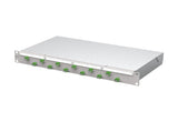 METZ CONNECT LWL-Patchpanel APC 12f LC-D 1504507612-F 482,6mm(19), 1HE OS2