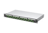METZ CONNECT LWL-Patchpanel APC 24f LC-D 1504507624-B 482,6mm(19), 1HE OS2