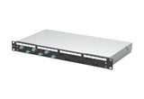 METZ CONNECT LWL-Patchpanel 6f LC-D OM3 1504507706-C 482,6mm(19), 1HE