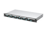 METZ CONNECT LWL-Patchpanel 12f LC-D OM3 1504507712-C 482,6mm(19), 1HE
