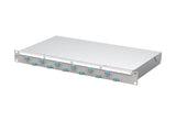 METZ CONNECT LWL-Patchpanel 12f LC-D OM3 1504507712-F 482,6mm(19), 1HE max:12f