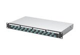 METZ CONNECT LWL-Patchpanel 24f LC-D OM3 1504507724-B 482,6mm(19), 1HE