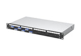 METZ CONNECT LWL-Patchpanel 6f SC-D OS2 150450E206-C 482,6mm(19), 1HE