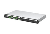 METZ CONNECT LWL-Patchpanel APC 6f SC-D 150450F206-C 482,6mm(19), 1HE OS2