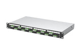METZ CONNECT LWL-Patchpanel APC 12f SC-D 150450F212-C 482,6mm(19), 1HE OS2