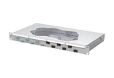 METZ CONNECT LWL-Patchpanel 6f LC-D OM3 1504557706-F 482,6mm(19), 1HE max:12f