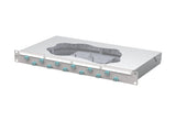 METZ CONNECT LWL-Patchpanel 12f LC-D OM3 1504557712-F 482,6mm(19), 1HE max:12f