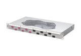 METZ CONNECT LWL-Patchpanel 6f LC-D OM4 1504577506-F 482,6mm(19), 1HE max:12f