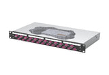 METZ CONNECT LWL-Patchpanel 24f LC-D OM4 1504577524-B 482,6mm(19), 1HE