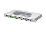 METZ CONNECT LWL-Patchpanel APC 6f E2000 1504595906-F 482,6mm(19), 1HE OS2
