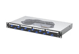 METZ CONNECT LWL-Patchpanel 12f LC-D OS2 1504597412-C 482,6mm(19), 1HE