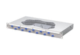 METZ CONNECT LWL-Patchpanel 12f LC-D OS2 1504597412-F 482,6mm(19), 1HE max:12f