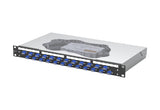 METZ CONNECT LWL-Patchpanel 24f LC-D OS2 1504597424-B 482,6mm(19), 1HE