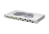 METZ CONNECT LWL-Patchpanel APC 6f LC-D 1504597606-F 482,6mm(19), 1HE OS2