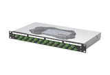 METZ CONNECT LWL-Patchpanel APC 24f LC-D 1504597624-B 482,6mm(19), 1HE OS2