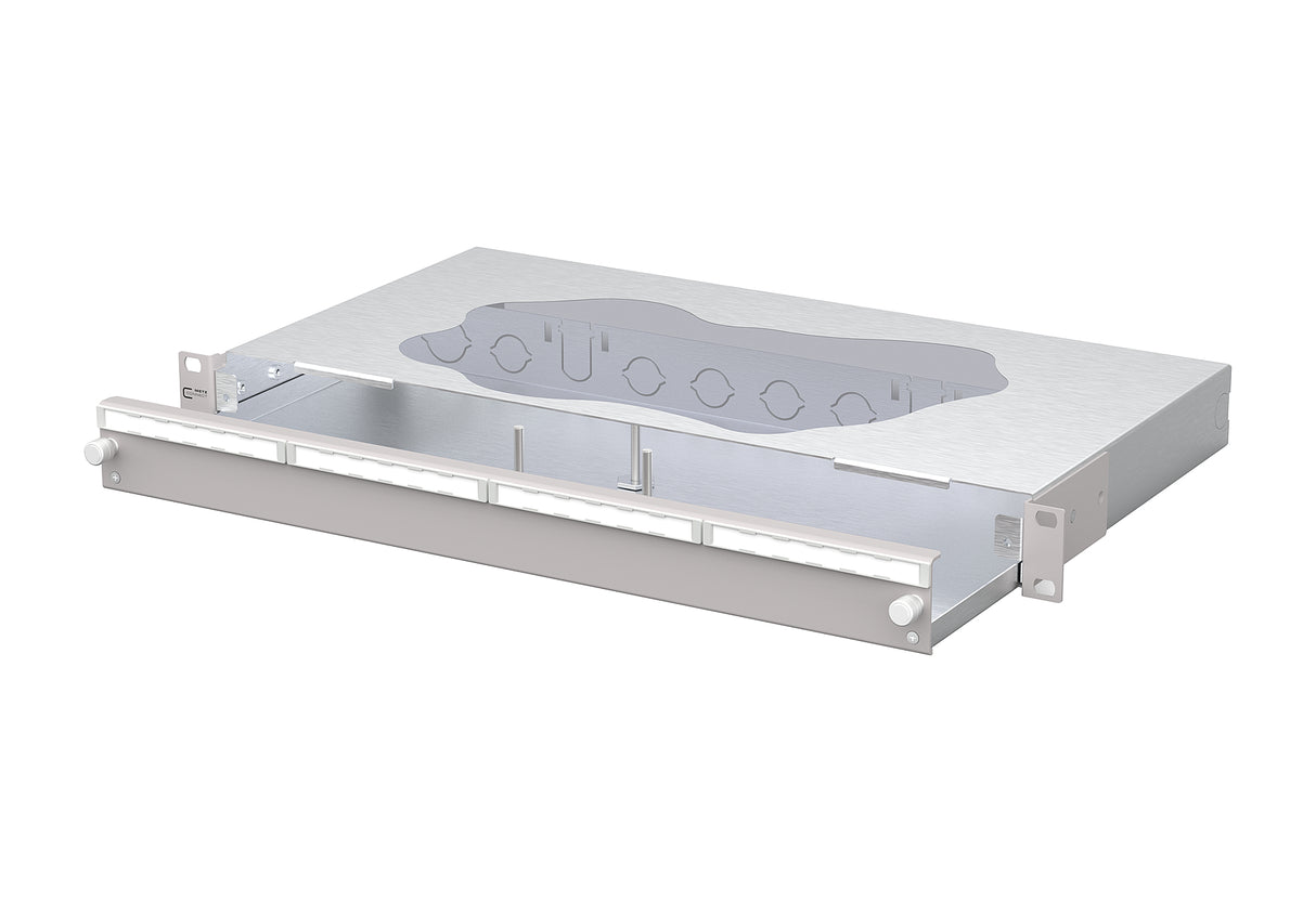 METZ CONNECT Kabelrangierbügel Metall gr 1504600000-E 482,6mm B482mm 1HE