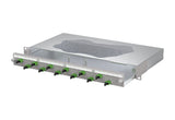 METZ CONNECT LWL-Patchpanel APC 12f OS2 1504605912-F 482,6mm(19), 1HE E2000
