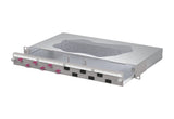 METZ CONNECT LWL-Patchpanel 6f LC-D OM4 1504607506-F 482,6mm(19), 1HE max:12f