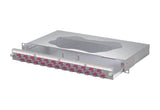 METZ CONNECT LWL-Patchpanel 24f LC-D OM4 1504607524-E 482,6mm(19), 1HE max:24f