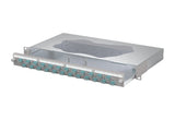 METZ CONNECT LWL-Patchpanel 24f LC-D OM3 1504607724-E 482,6mm(19), 1HE max:24f