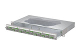 METZ CONNECT LWL-Patchpanel APC 12f SC-D 150460F212-F 482,6mm(19), 1HE OS2