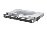 METZ CONNECT LWL-Patchpanel 6f LC-D OM3 1504657706-C 482,6mm(19), 1HE