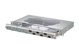 METZ CONNECT LWL-Patchpanel 6f LC-D OM3 1504657706-F 482,6mm(19), 1HE max:12f